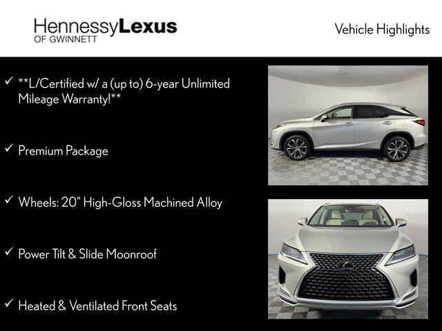 used 2020 Lexus RX 350 car, priced at $33,990