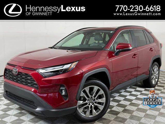 used 2022 Toyota RAV4 car, priced at $29,990