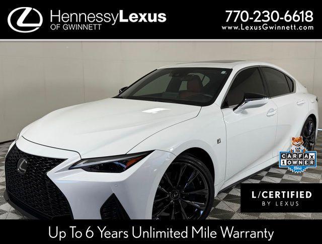 used 2023 Lexus IS 350 car, priced at $43,990