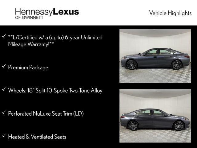 used 2025 Lexus ES 300h car, priced at $44,890