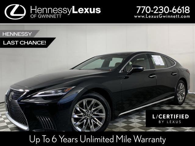 used 2022 Lexus LS 500 car, priced at $69,990