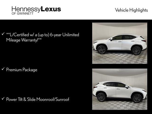 used 2023 Lexus NX 250 car, priced at $39,990