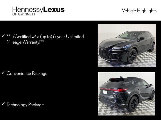 used 2024 Lexus RX 500h car, priced at $66,990
