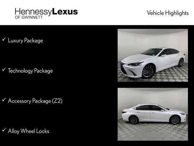 new 2024 Lexus ES 300h car, priced at $54,320