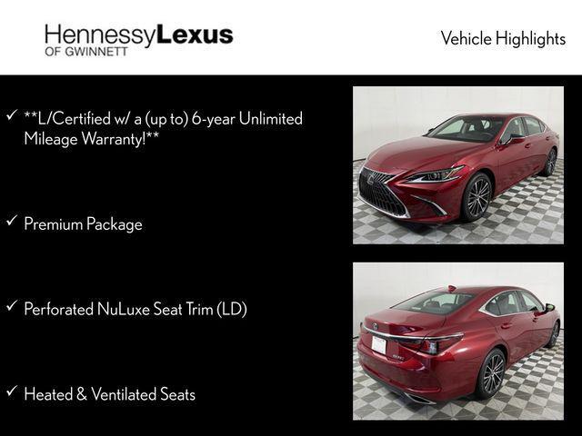 used 2024 Lexus ES 350 car, priced at $42,990