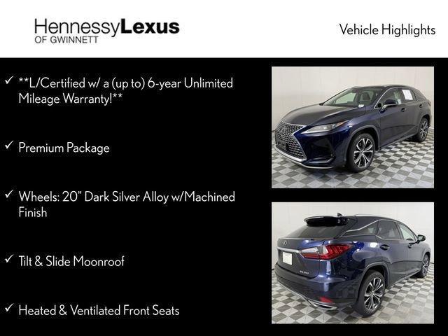 used 2022 Lexus RX 350 car, priced at $44,990