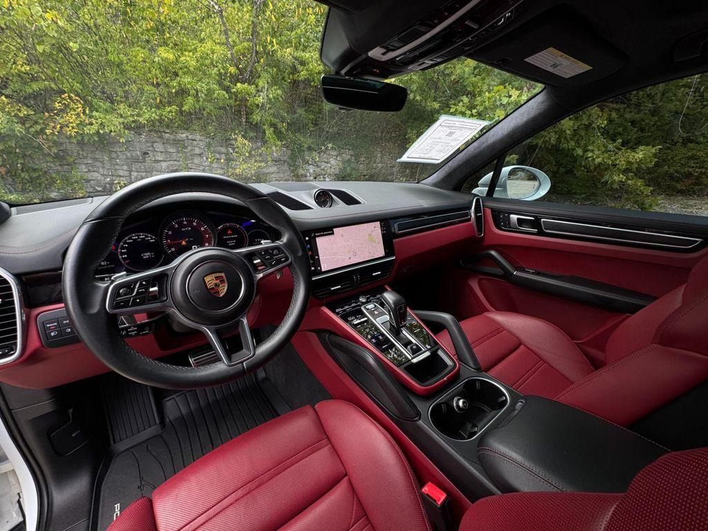 used 2022 Porsche Cayenne car, priced at $74,350