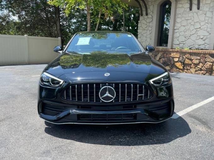 used 2023 Mercedes-Benz AMG C 43 car, priced at $56,950
