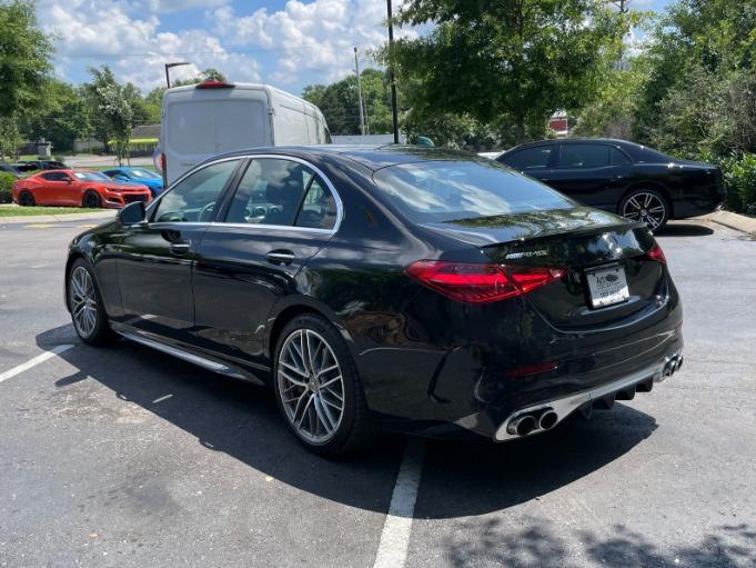 used 2023 Mercedes-Benz AMG C 43 car, priced at $56,950