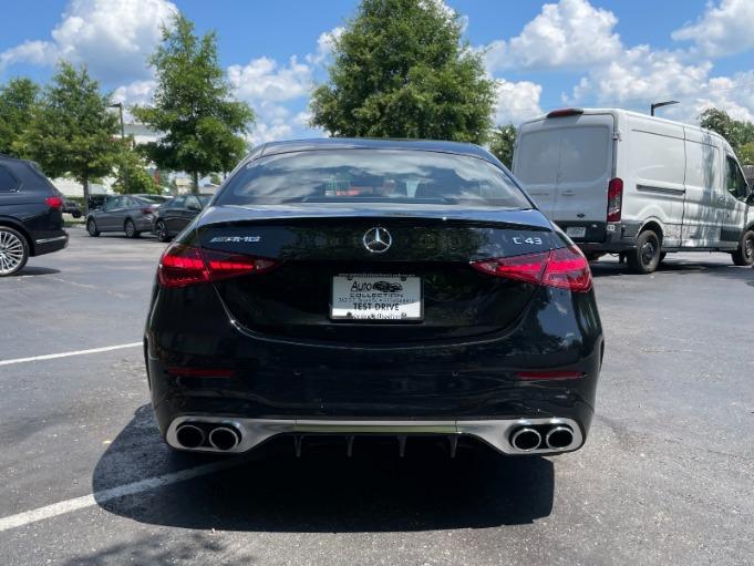 used 2023 Mercedes-Benz AMG C 43 car, priced at $56,950