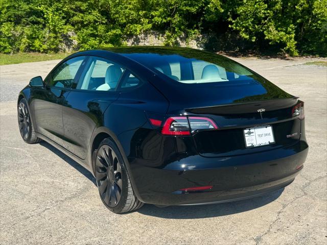 used 2022 Tesla Model 3 car, priced at $29,950