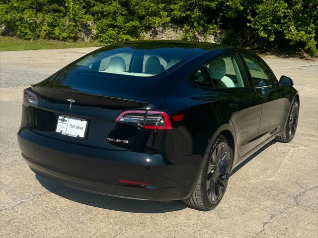used 2022 Tesla Model 3 car, priced at $29,950