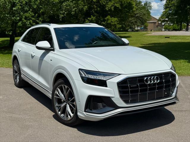 used 2021 Audi Q8 car, priced at $48,250