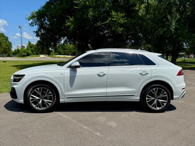 used 2021 Audi Q8 car, priced at $48,250