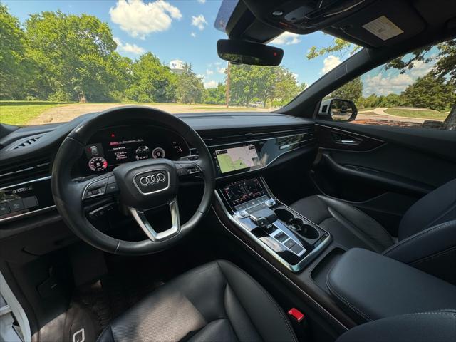 used 2021 Audi Q8 car, priced at $48,250