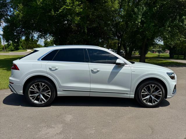 used 2021 Audi Q8 car, priced at $48,250