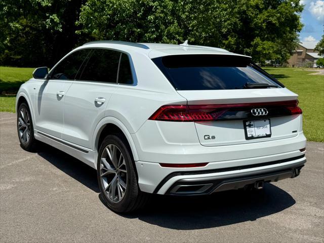 used 2021 Audi Q8 car, priced at $48,250
