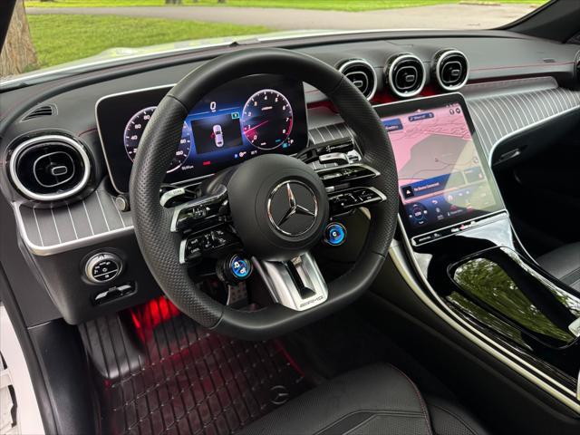 used 2024 Mercedes-Benz AMG C 43 car, priced at $58,950