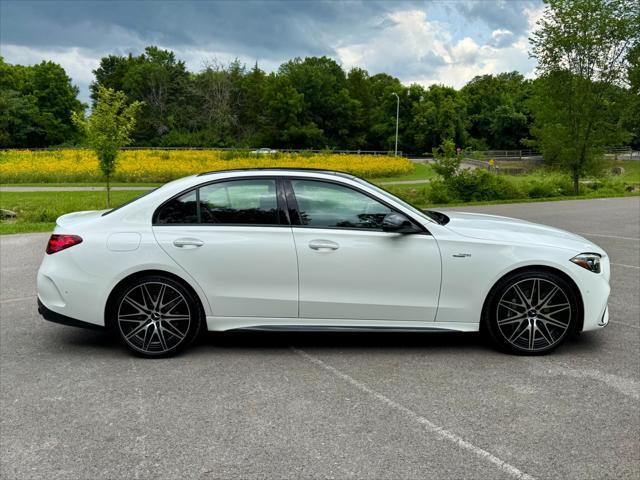 used 2024 Mercedes-Benz AMG C 43 car, priced at $58,950