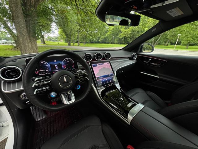 used 2024 Mercedes-Benz AMG C 43 car, priced at $58,950
