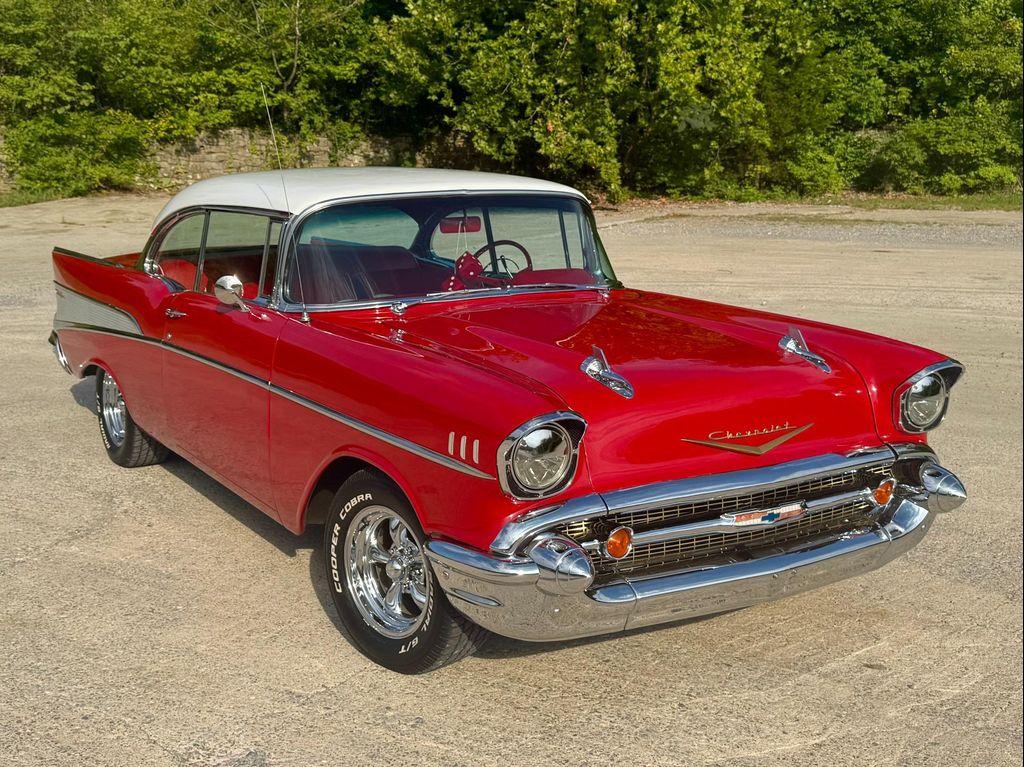 used 1957 Chevrolet Bel Air car, priced at $77,900