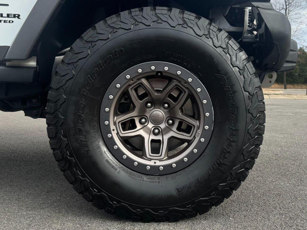 used 2017 Jeep Wrangler Unlimited car, priced at $39,950