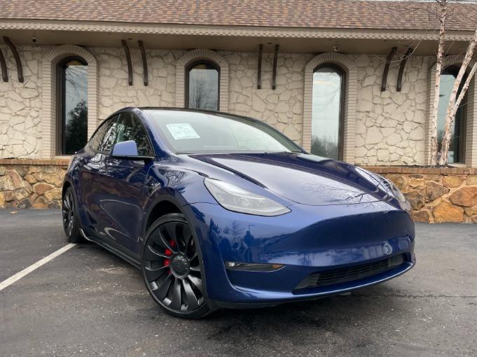used 2022 Tesla Model Y car, priced at $35,500