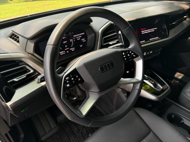 used 2024 Audi Q4 e-tron car, priced at $39,950