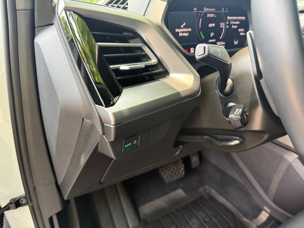 used 2024 Audi Q4 e-tron car, priced at $37,900