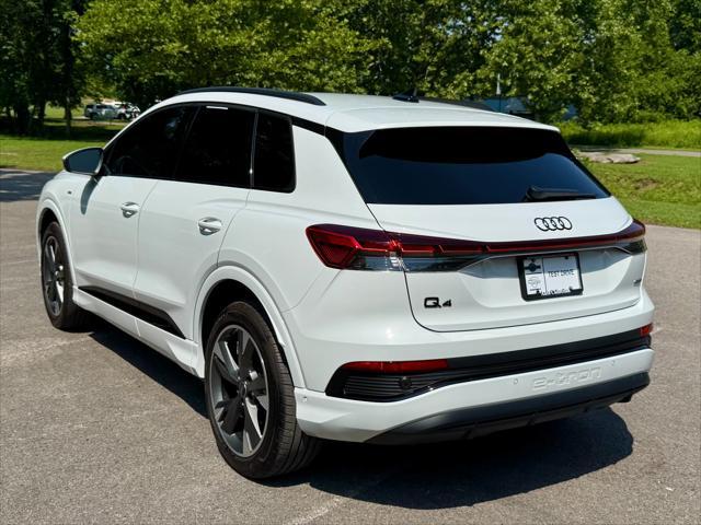 used 2024 Audi Q4 e-tron car, priced at $39,950
