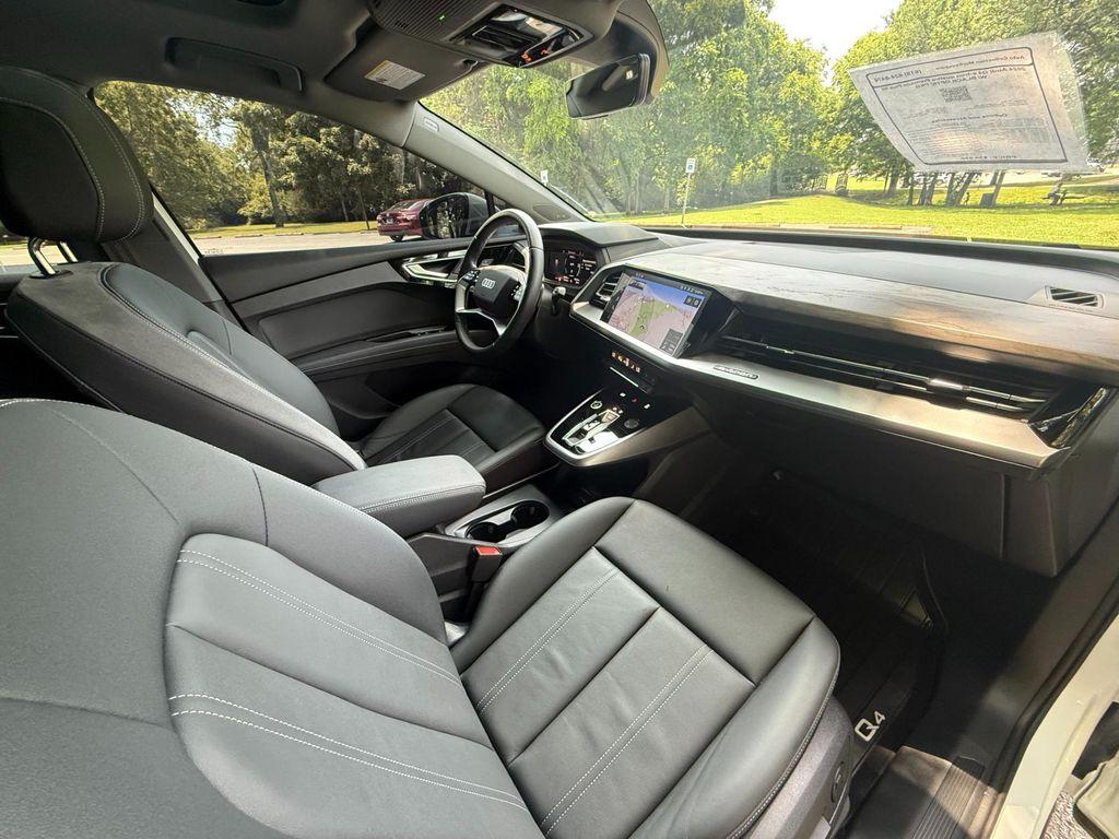 used 2024 Audi Q4 e-tron car, priced at $37,900