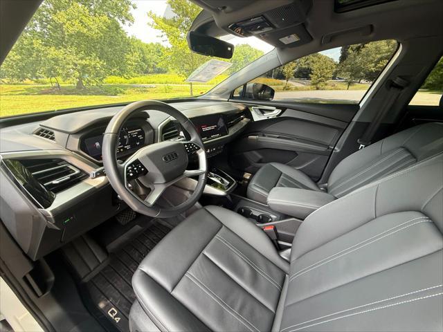 used 2024 Audi Q4 e-tron car, priced at $39,950