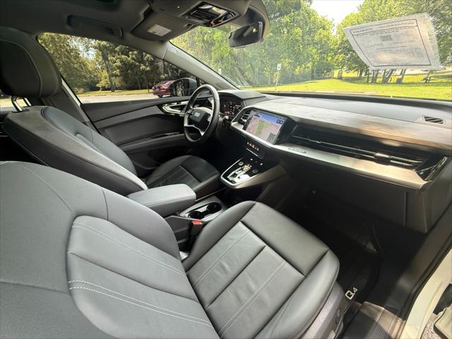 used 2024 Audi Q4 e-tron car, priced at $39,950