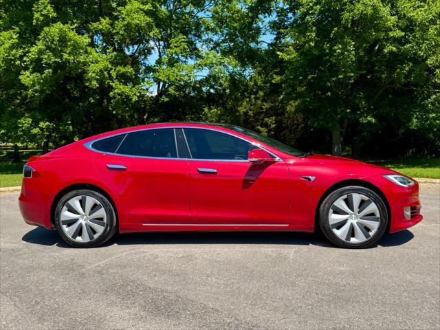 used 2021 Tesla Model S car, priced at $34,950