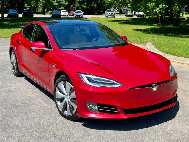 used 2021 Tesla Model S car, priced at $34,950