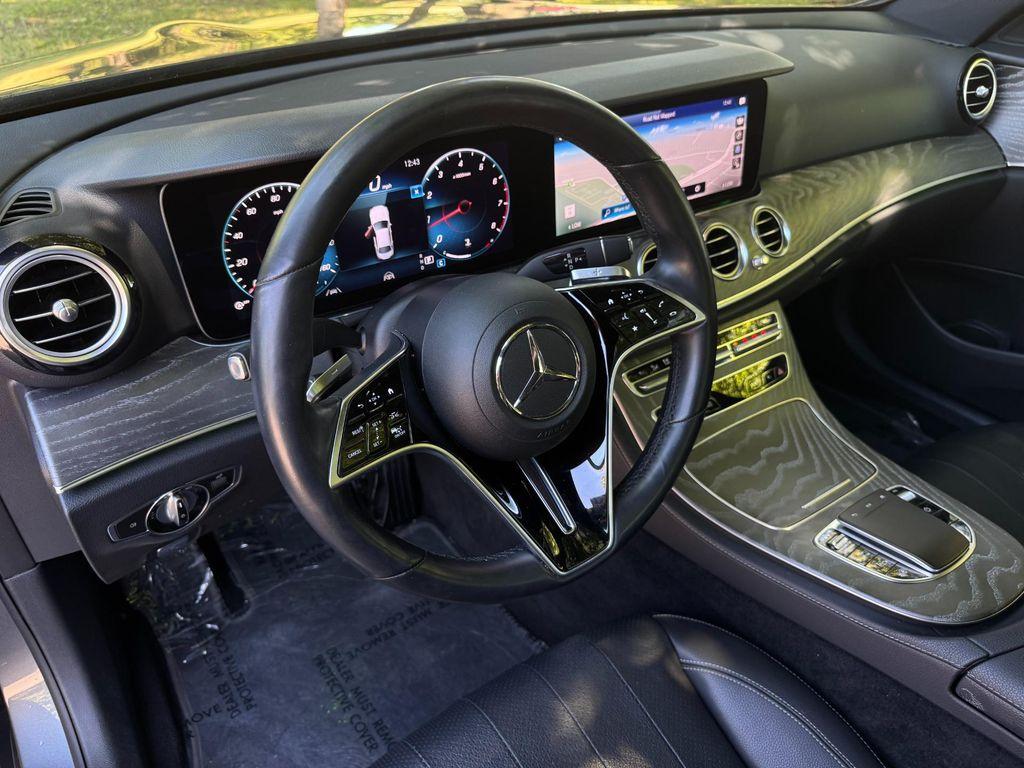 used 2021 Mercedes-Benz E-Class car, priced at $37,500