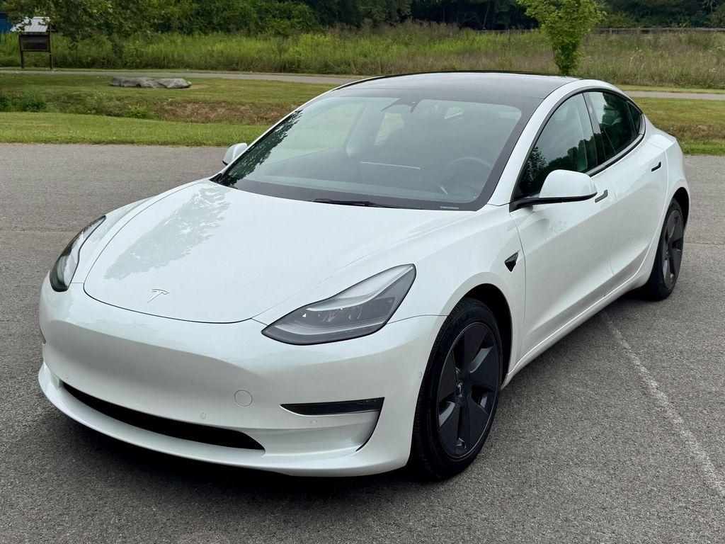 used 2022 Tesla Model 3 car, priced at $27,950