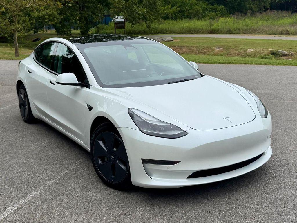 used 2022 Tesla Model 3 car, priced at $27,950