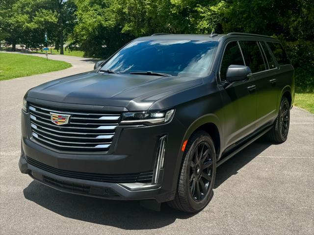 used 2021 Cadillac Escalade ESV car, priced at $64,950