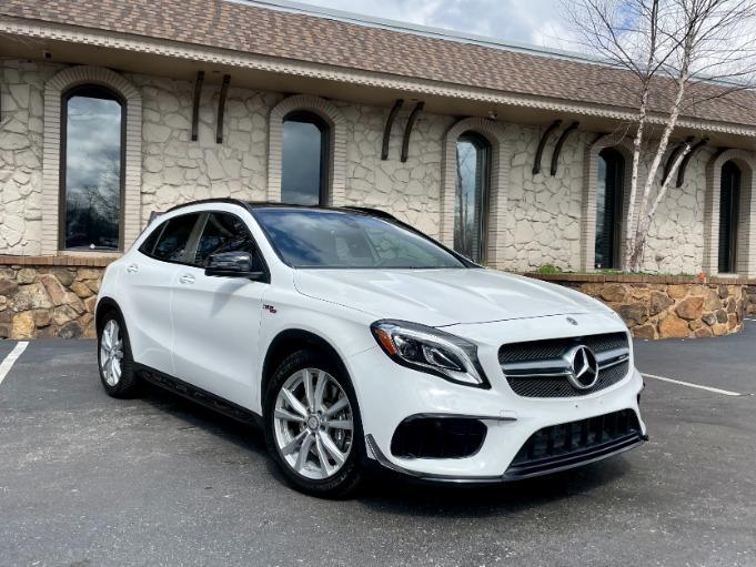used 2019 Mercedes-Benz AMG GLA 45 car, priced at $41,500