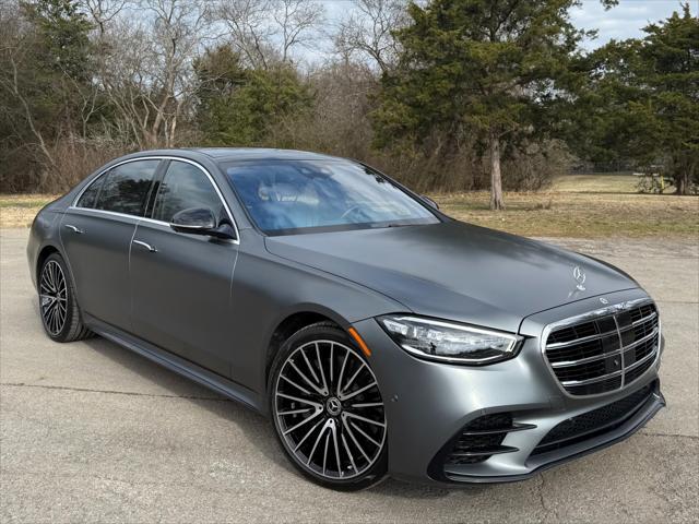 used 2022 Mercedes-Benz S-Class car, priced at $69,950