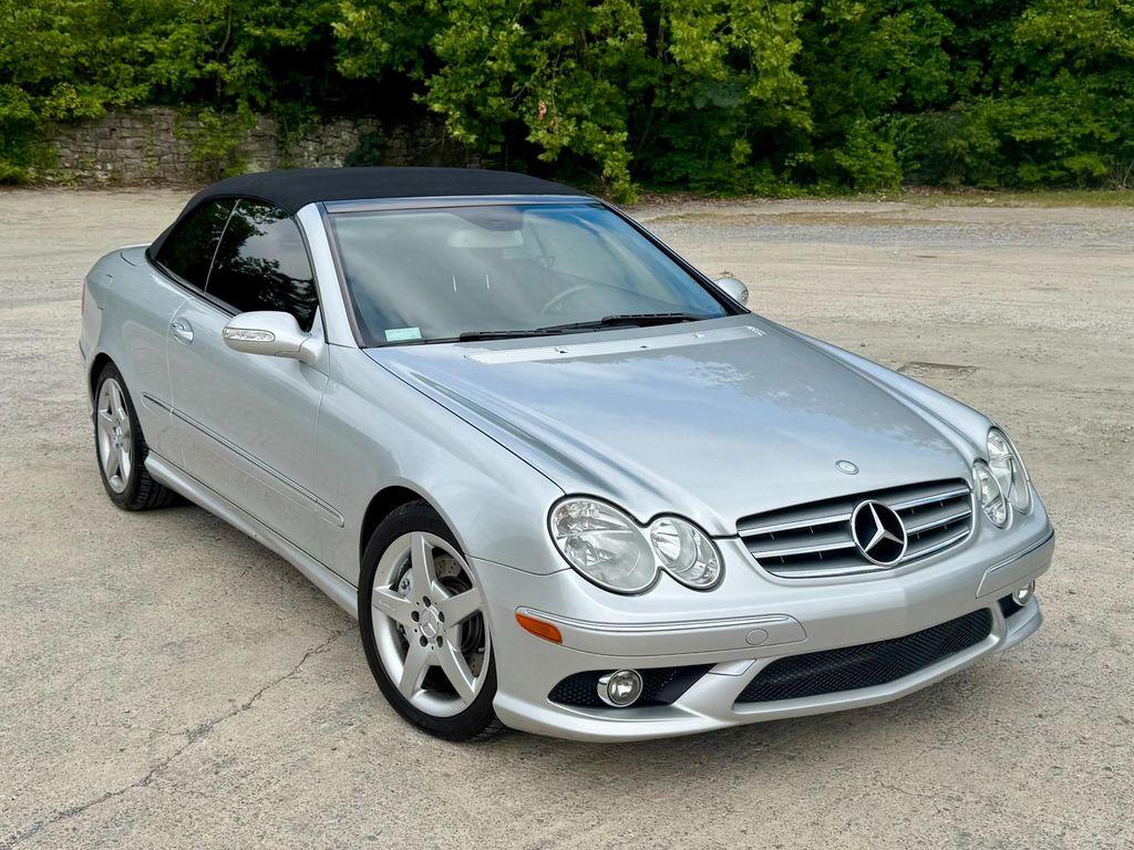 used 2009 Mercedes-Benz CLK-Class car, priced at $11,250