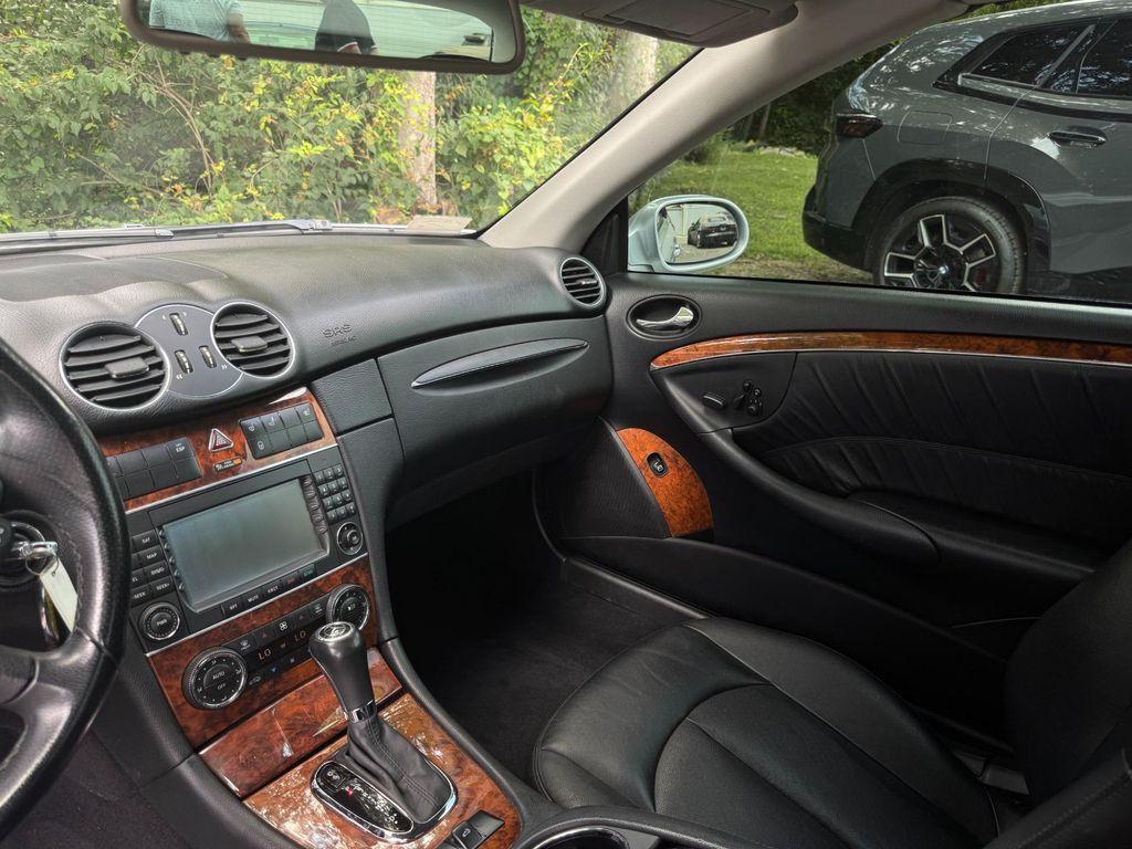 used 2009 Mercedes-Benz CLK-Class car, priced at $10,800