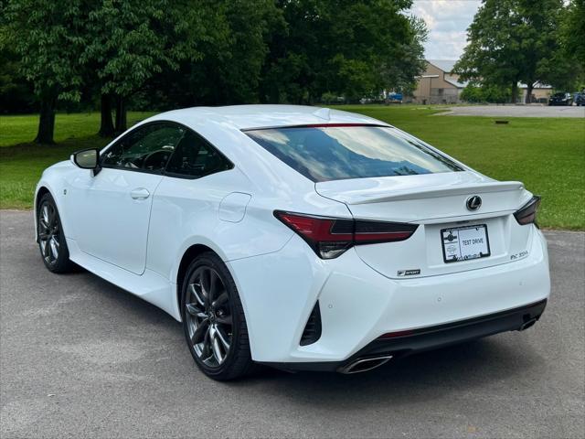 used 2021 Lexus RC 350 car, priced at $38,950
