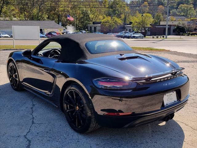 used 2019 Porsche 718 Boxster car, priced at $51,900