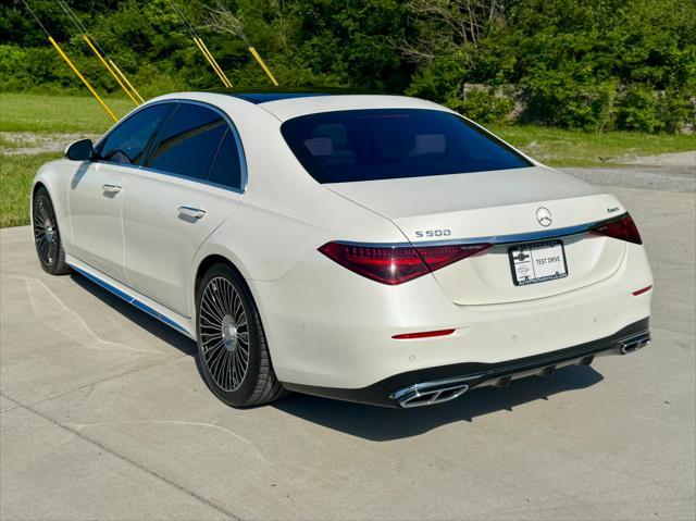 used 2022 Mercedes-Benz S-Class car, priced at $67,450