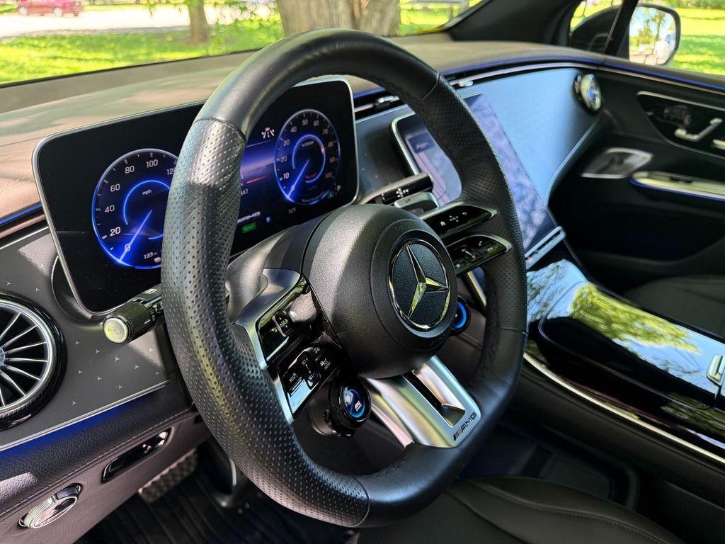 used 2024 Mercedes-Benz AMG EQE car, priced at $63,500