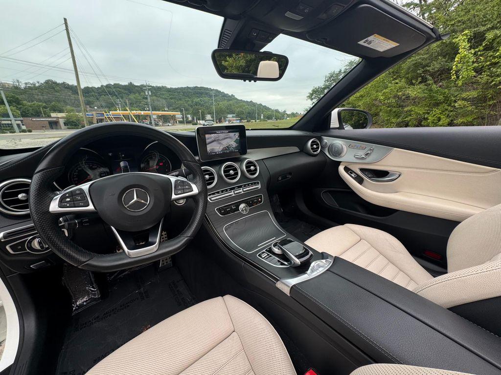 used 2017 Mercedes-Benz C-Class car, priced at $27,900