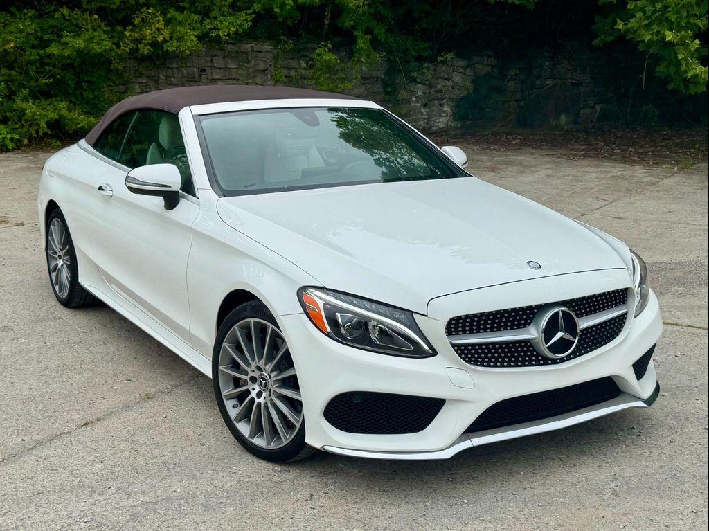 used 2017 Mercedes-Benz C-Class car, priced at $27,900