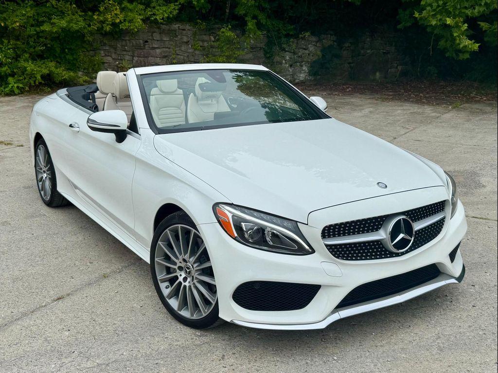 used 2017 Mercedes-Benz C-Class car, priced at $27,900